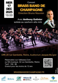 Un cadeau de Noël pour le Brass Band de Champagne